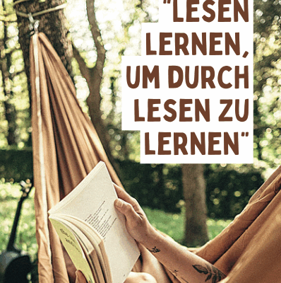 Lesen lernen, um durch Lesen zu lernen – Warum frühzeitige Lesekompetenz wichtiger denn je ist.